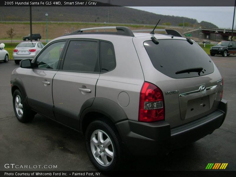 Smart Silver / Gray 2005 Hyundai Santa Fe GLS 4WD