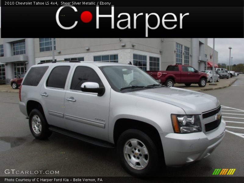 Sheer Silver Metallic / Ebony 2010 Chevrolet Tahoe LS 4x4