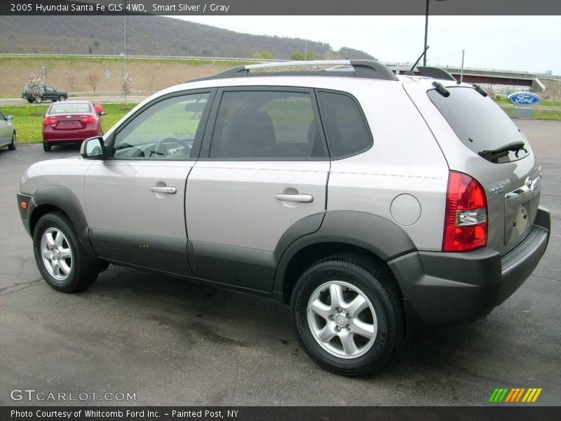 Smart Silver / Gray 2005 Hyundai Santa Fe GLS 4WD