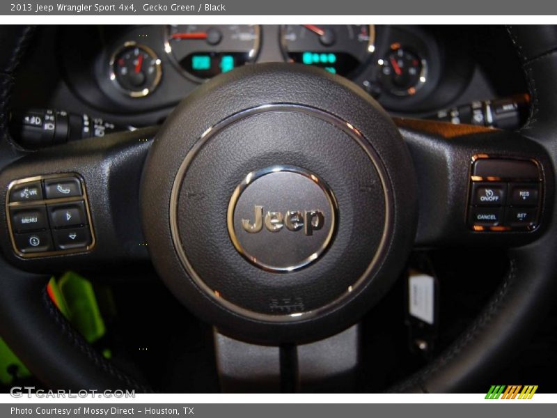 Gecko Green / Black 2013 Jeep Wrangler Sport 4x4