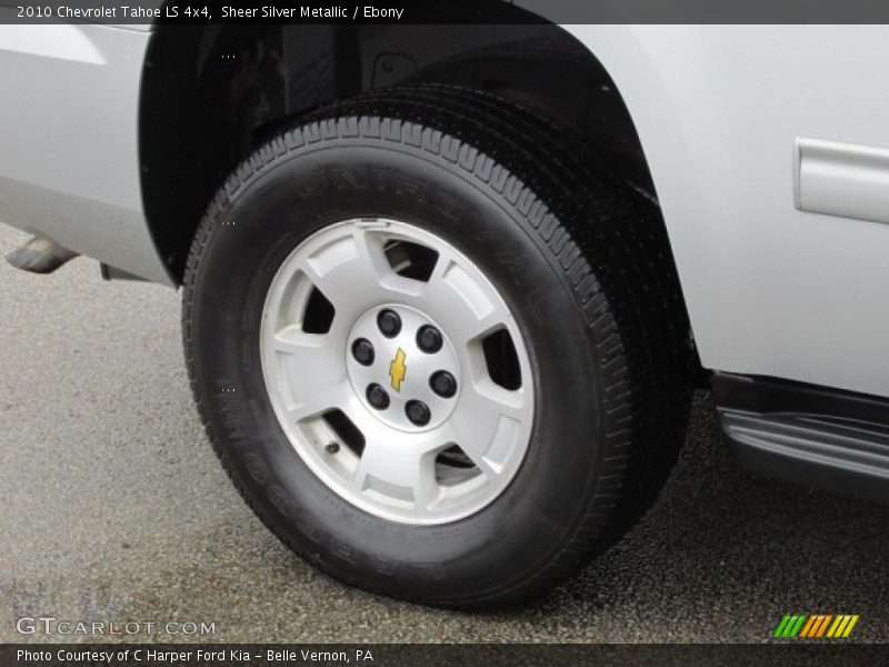 Sheer Silver Metallic / Ebony 2010 Chevrolet Tahoe LS 4x4
