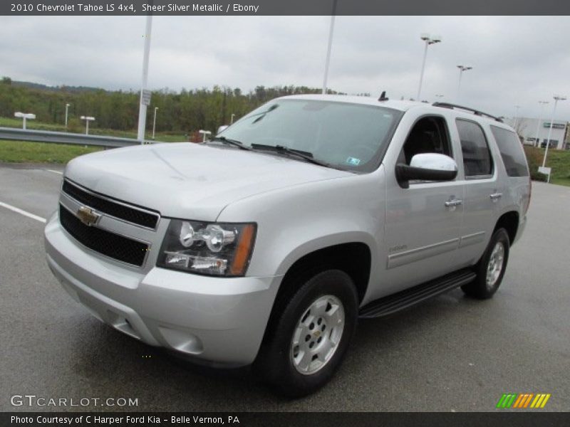Sheer Silver Metallic / Ebony 2010 Chevrolet Tahoe LS 4x4