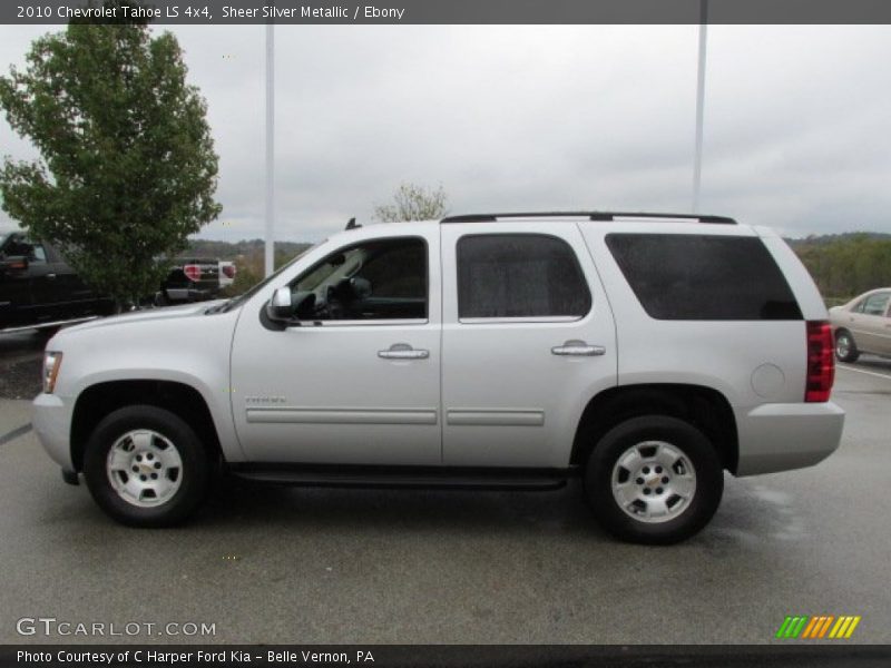 Sheer Silver Metallic / Ebony 2010 Chevrolet Tahoe LS 4x4