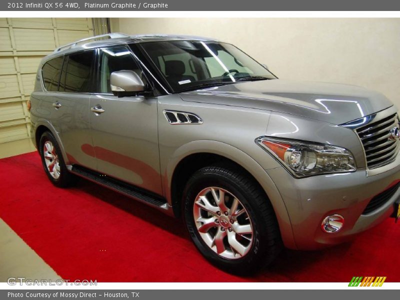 Platinum Graphite / Graphite 2012 Infiniti QX 56 4WD