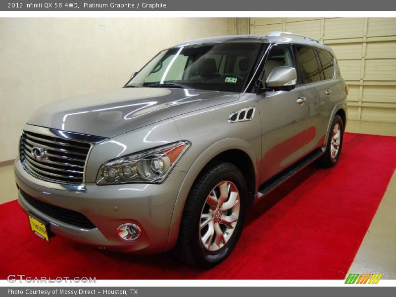 Platinum Graphite / Graphite 2012 Infiniti QX 56 4WD