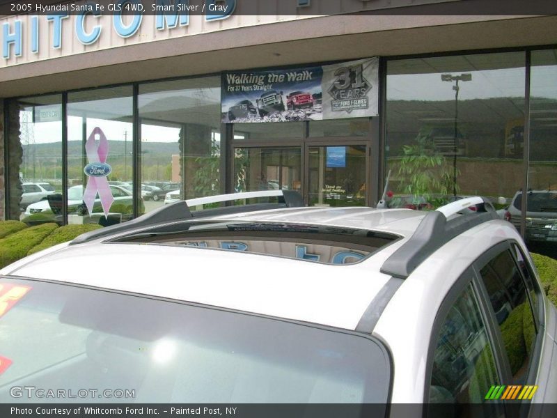Smart Silver / Gray 2005 Hyundai Santa Fe GLS 4WD