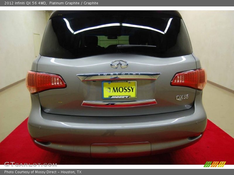 Platinum Graphite / Graphite 2012 Infiniti QX 56 4WD