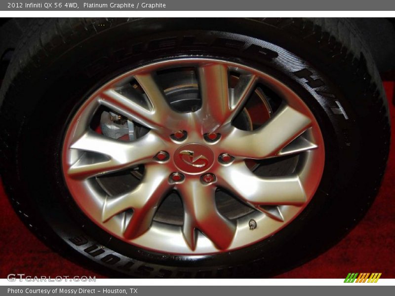 Platinum Graphite / Graphite 2012 Infiniti QX 56 4WD