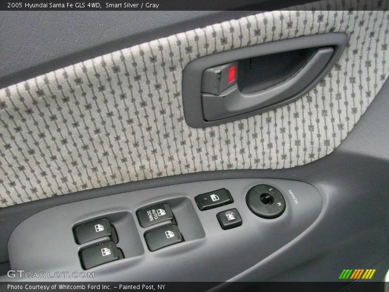 Smart Silver / Gray 2005 Hyundai Santa Fe GLS 4WD