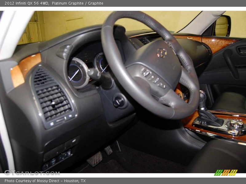 Platinum Graphite / Graphite 2012 Infiniti QX 56 4WD