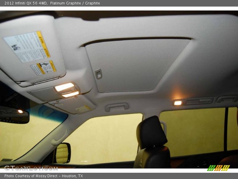 Platinum Graphite / Graphite 2012 Infiniti QX 56 4WD