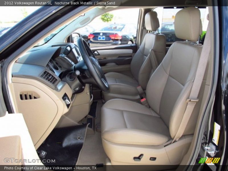 Nocturne Black Metallic / Sierra Sand 2012 Volkswagen Routan SE