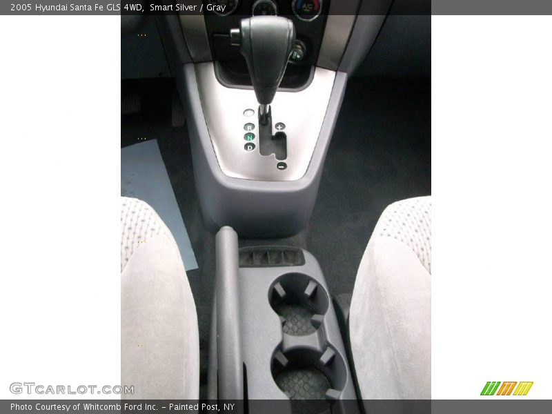 Smart Silver / Gray 2005 Hyundai Santa Fe GLS 4WD