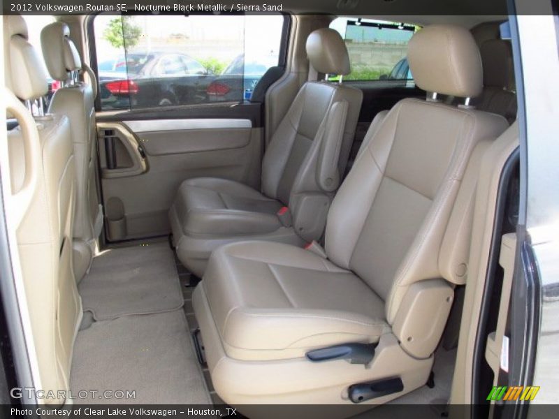 Nocturne Black Metallic / Sierra Sand 2012 Volkswagen Routan SE