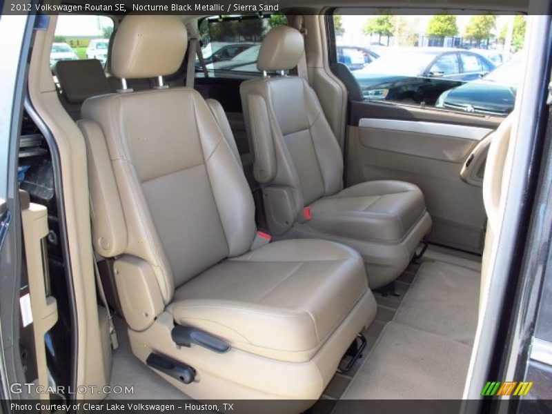 Nocturne Black Metallic / Sierra Sand 2012 Volkswagen Routan SE