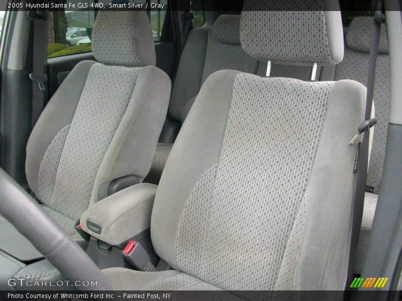 Smart Silver / Gray 2005 Hyundai Santa Fe GLS 4WD