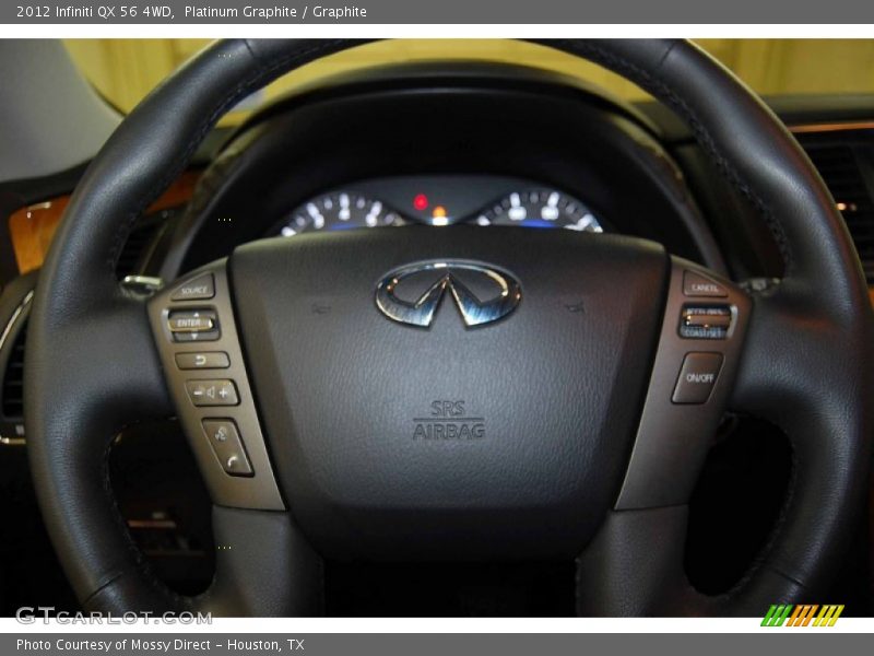 Platinum Graphite / Graphite 2012 Infiniti QX 56 4WD