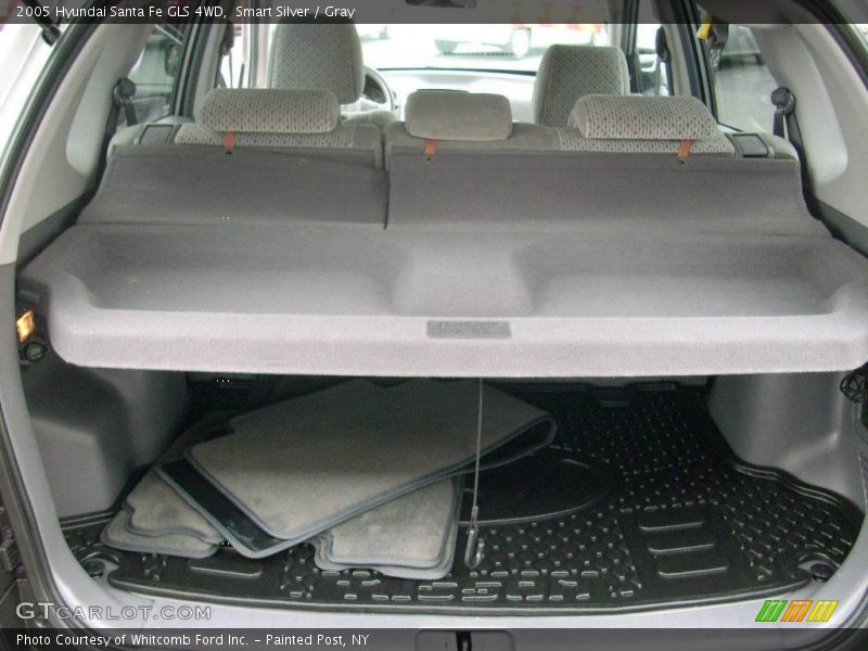 Smart Silver / Gray 2005 Hyundai Santa Fe GLS 4WD
