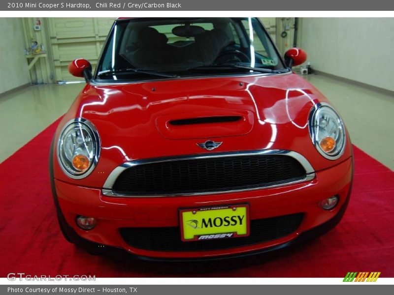 Chili Red / Grey/Carbon Black 2010 Mini Cooper S Hardtop