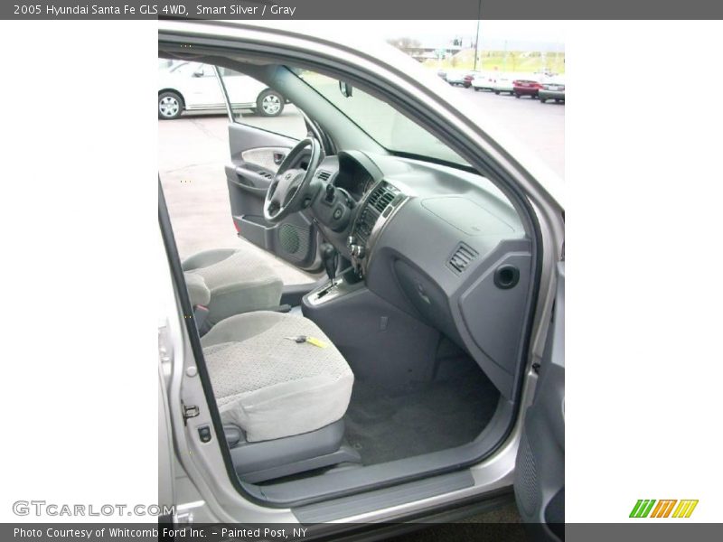Smart Silver / Gray 2005 Hyundai Santa Fe GLS 4WD