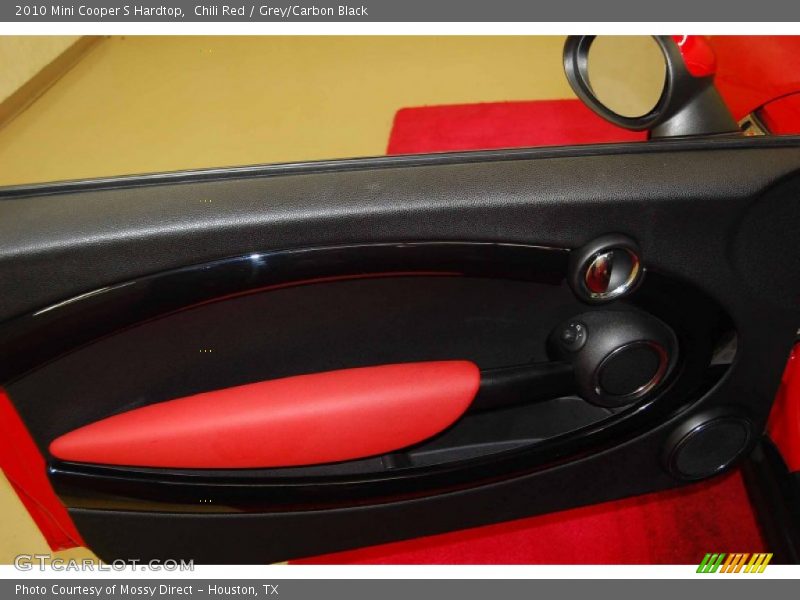 Chili Red / Grey/Carbon Black 2010 Mini Cooper S Hardtop