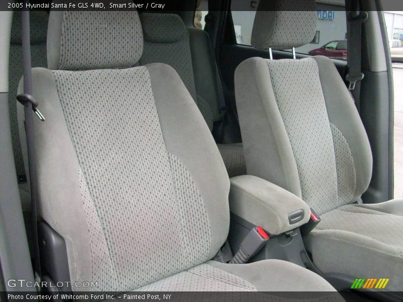 Smart Silver / Gray 2005 Hyundai Santa Fe GLS 4WD
