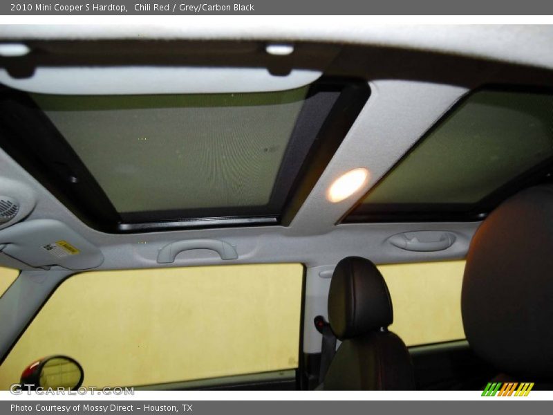 Chili Red / Grey/Carbon Black 2010 Mini Cooper S Hardtop