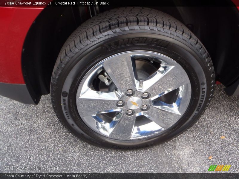 Crystal Red Tintcoat / Jet Black 2014 Chevrolet Equinox LT