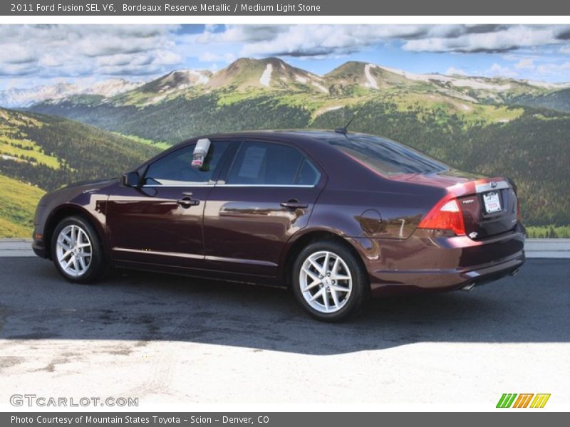 Bordeaux Reserve Metallic / Medium Light Stone 2011 Ford Fusion SEL V6