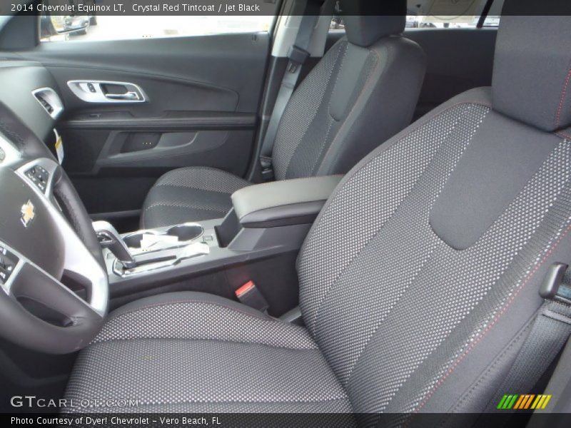 Crystal Red Tintcoat / Jet Black 2014 Chevrolet Equinox LT