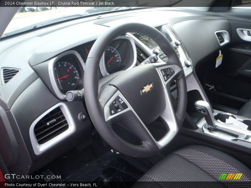 Crystal Red Tintcoat / Jet Black 2014 Chevrolet Equinox LT