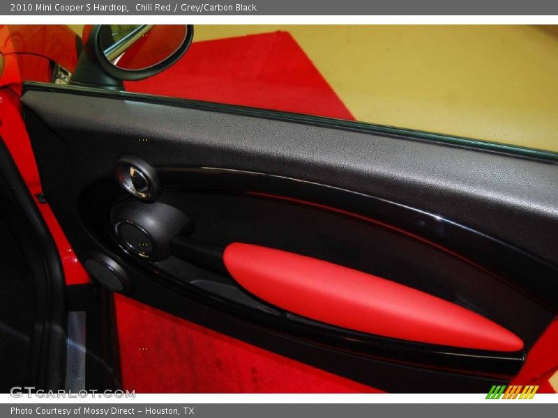 Chili Red / Grey/Carbon Black 2010 Mini Cooper S Hardtop