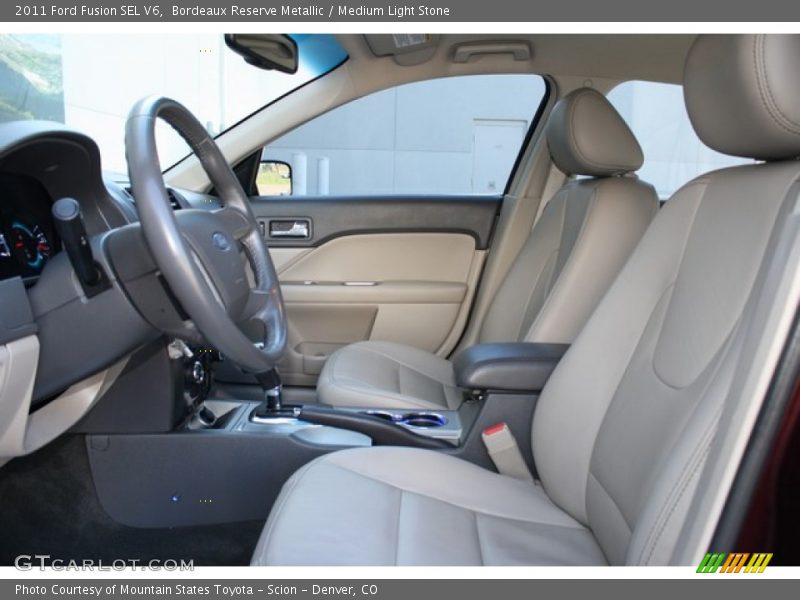 Bordeaux Reserve Metallic / Medium Light Stone 2011 Ford Fusion SEL V6
