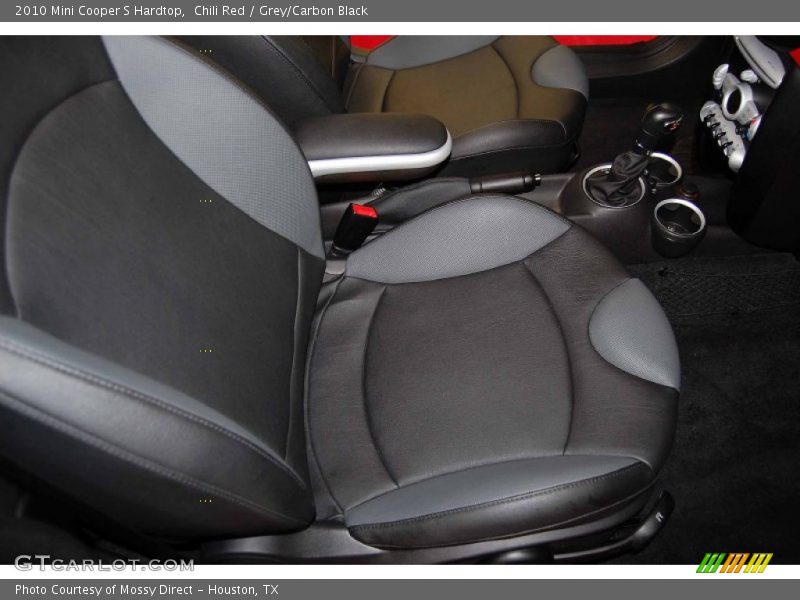 Chili Red / Grey/Carbon Black 2010 Mini Cooper S Hardtop
