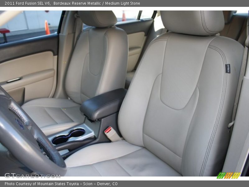 Bordeaux Reserve Metallic / Medium Light Stone 2011 Ford Fusion SEL V6