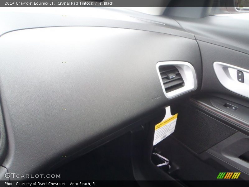Crystal Red Tintcoat / Jet Black 2014 Chevrolet Equinox LT