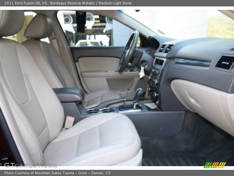 Bordeaux Reserve Metallic / Medium Light Stone 2011 Ford Fusion SEL V6