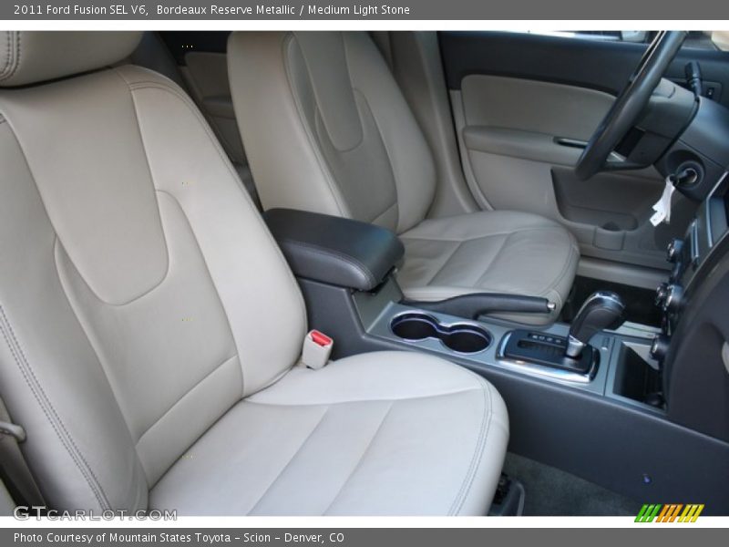 Bordeaux Reserve Metallic / Medium Light Stone 2011 Ford Fusion SEL V6