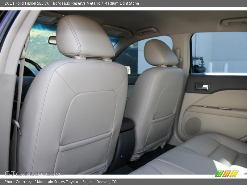 Bordeaux Reserve Metallic / Medium Light Stone 2011 Ford Fusion SEL V6