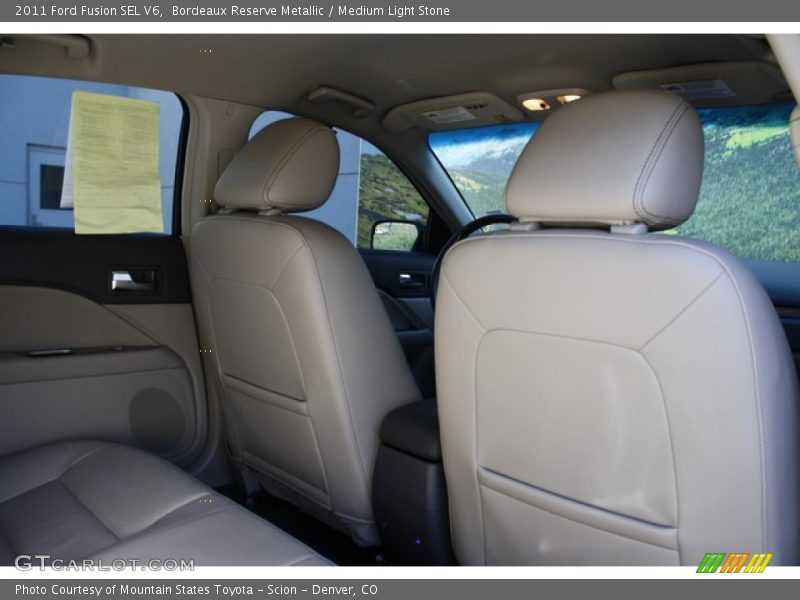 Bordeaux Reserve Metallic / Medium Light Stone 2011 Ford Fusion SEL V6