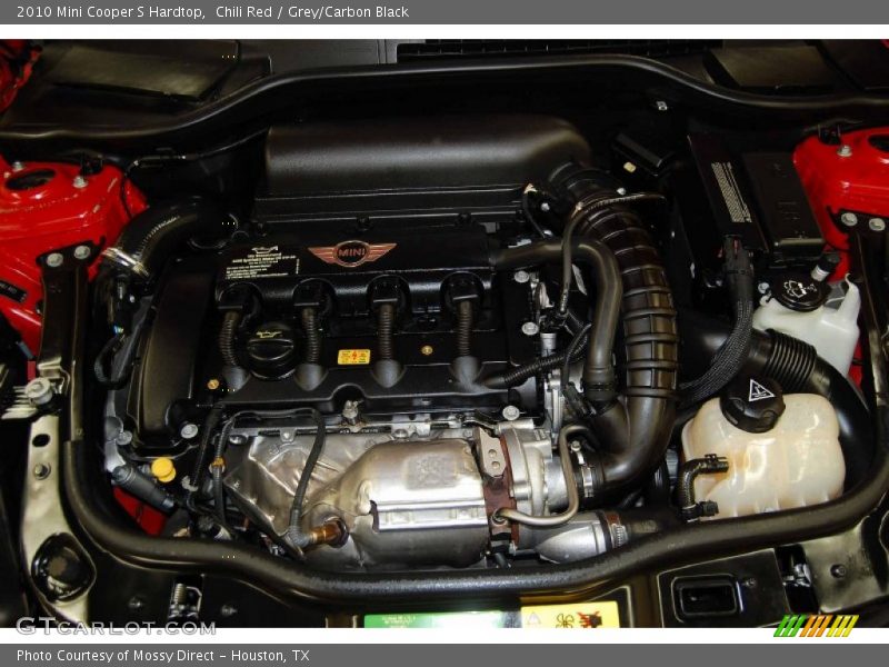 Chili Red / Grey/Carbon Black 2010 Mini Cooper S Hardtop