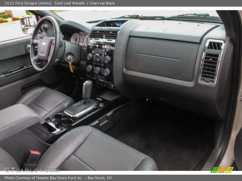 Gold Leaf Metallic / Charcoal Black 2012 Ford Escape Limited
