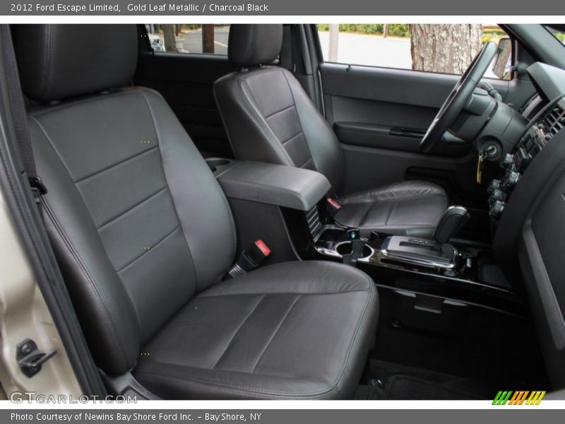 Gold Leaf Metallic / Charcoal Black 2012 Ford Escape Limited