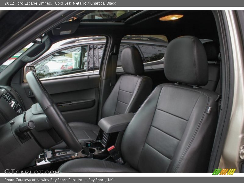 Gold Leaf Metallic / Charcoal Black 2012 Ford Escape Limited