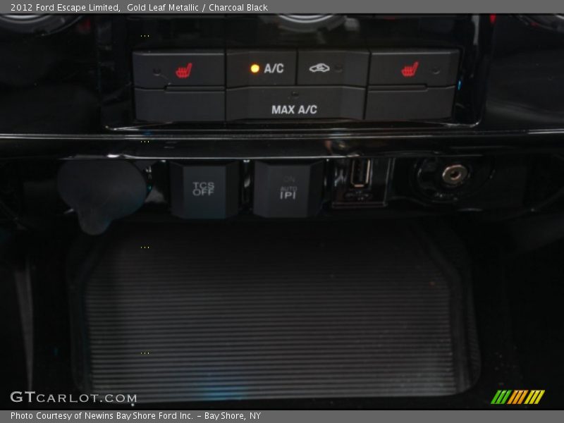 Gold Leaf Metallic / Charcoal Black 2012 Ford Escape Limited