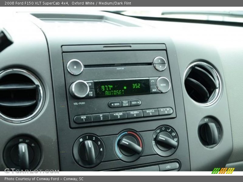 Oxford White / Medium/Dark Flint 2008 Ford F150 XLT SuperCab 4x4