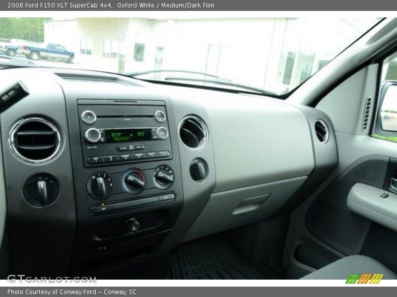 Oxford White / Medium/Dark Flint 2008 Ford F150 XLT SuperCab 4x4
