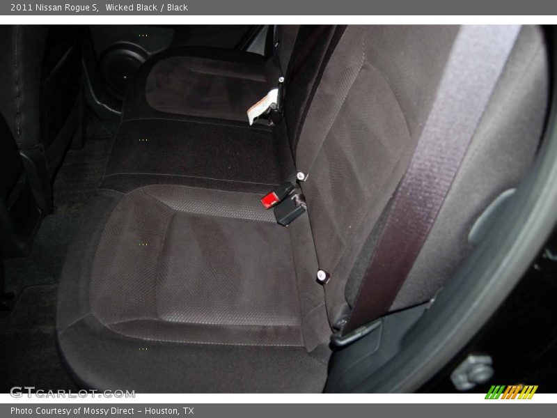 Wicked Black / Black 2011 Nissan Rogue S