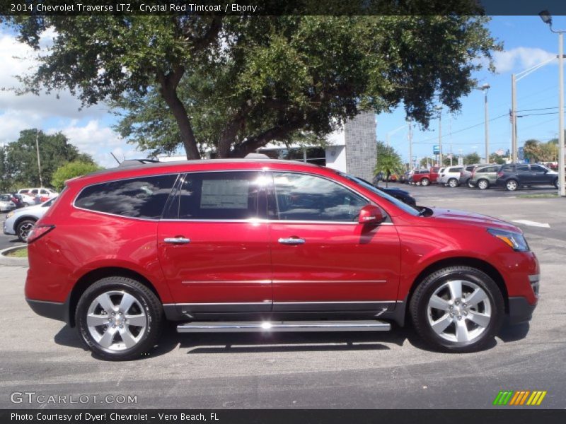  2014 Traverse LTZ Crystal Red Tintcoat