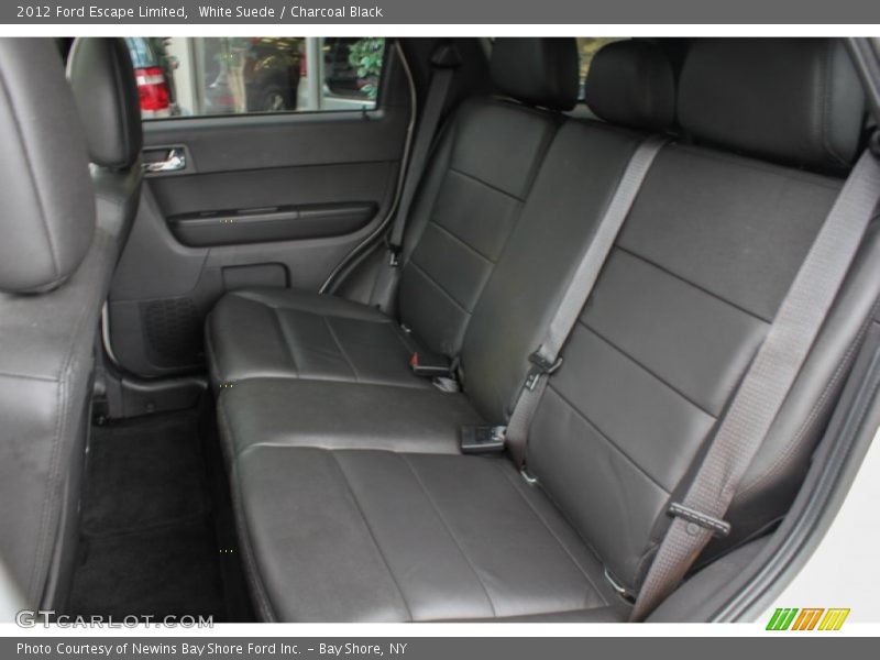 White Suede / Charcoal Black 2012 Ford Escape Limited